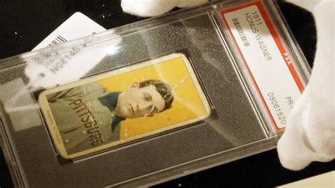 Half Of Rare Honus Wagner Baseball Card Sells For More Than 475 000 At