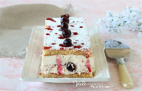 Mattonella Al Mascarpone E Amarene Ricetta Dolce Veloce