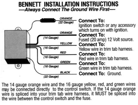 Tolt And Trim Switch Wiring Diagram