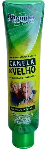 Pomada Para Corpo Rhenuks Pomada Massageadora Canela De Velho 150g