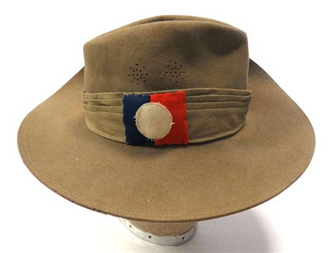 WW2 Far East Bush Slouch Divisional Flashed Hat In General