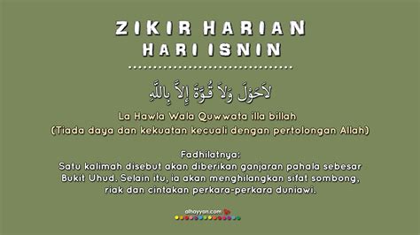 Zikir Hari Isnin Rumi