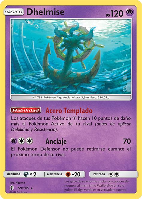 Dhelmise Albor De Guardianes Tcg Wikidex La Enciclopedia Pokémon