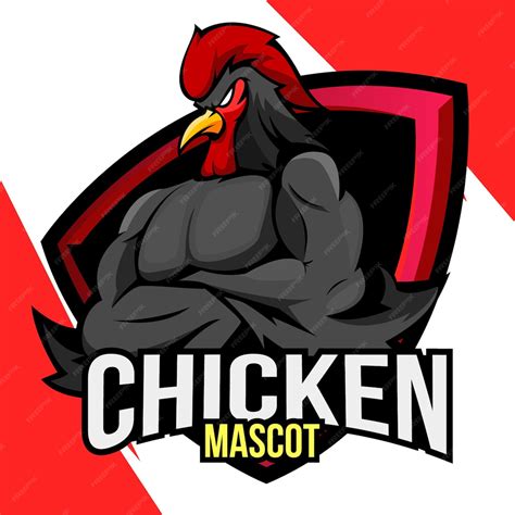 Premium Vector | CHICKEN MASCOT LOGO VECTOR ILLUSTRATION