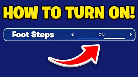 How To See Footsteps In Fortnite Visual Sound Effects Fortnite