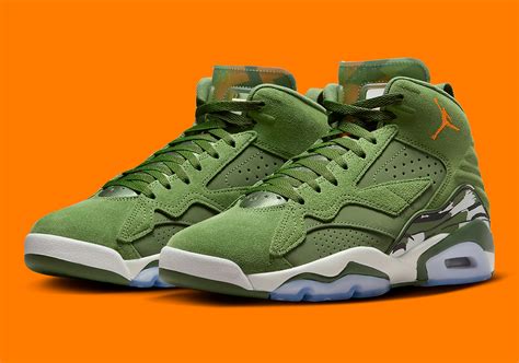 Jordan MVP 678 "Green Suede/Orange" DZ4475-300 | SneakerNews.com