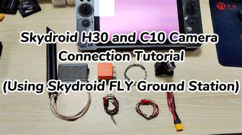 Skydroid H30 Remote Control And C10 Camera Connection Tutorial Using