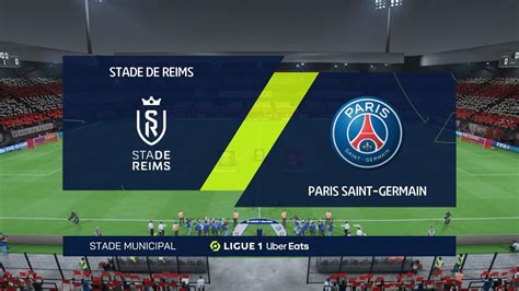 STADE REIMS Vs PARIS SAINT GERMAIN I LIGUE 1 I 12 11 2023 I FIFA 23 I