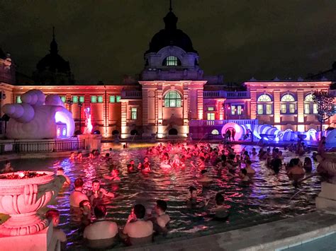 A Guide To The Budapest Pool Party at Szechenyi Baths | The RTW Guys