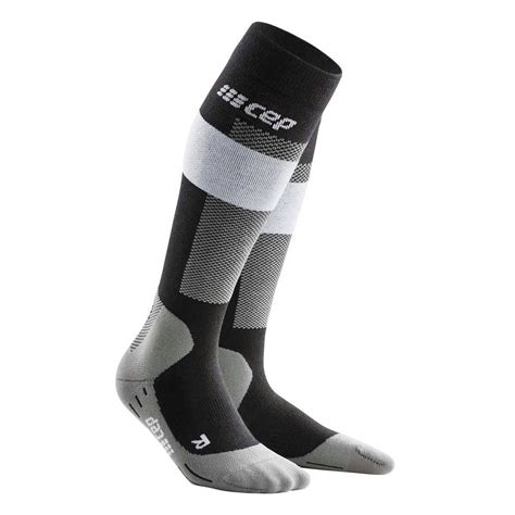 Cep Ski Merino Compression Socken Herren Schwarz Gr E V Sportshop S