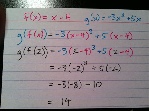 Composite Functions Worksheet With Answers Pdf Worksheet Function Worksheets