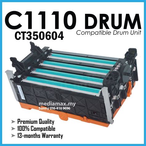 Compatible Fuji Xerox C1110 C1110B C2120 Color Laser Printer Drum Unit