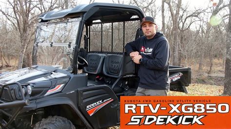 Kubota Sidekick RTV XG850 Walk Around YouTube