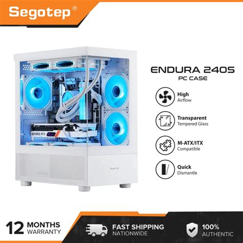 Segotep Endura S Pc Case M Atx Itx Supported Cooling Fans Gpu