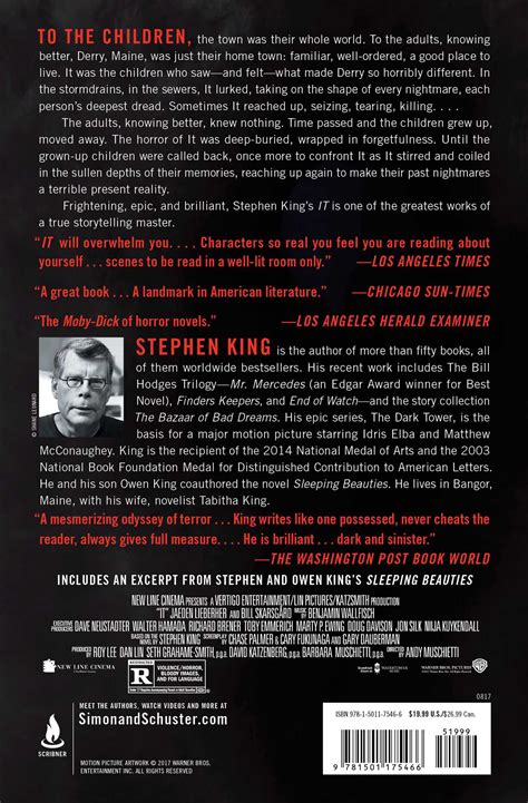 It Book By Stephen King Official Publisher Page Simon And Schuster