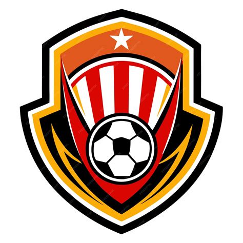 Un escudo con una estrella en él y una estrella en el escudo | Vector