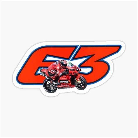 Francesco Pecco Bagnaia Sticker For Sale By Creativeblue Redbubble