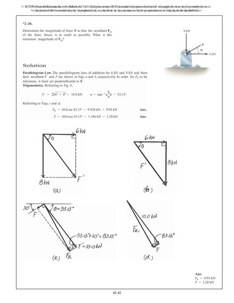 Statics and Mechanics of Materials 5th Edition Hibbeler Solutions ...
