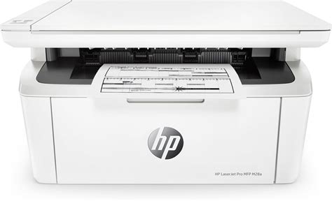 HP LaserJet Pro MFP M28a Printer Print Copy Scan White W2G54A