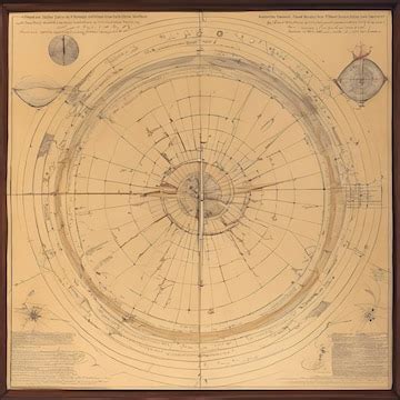 Premium Photo | Produce a detailed diagram of the celestial coordinate ...