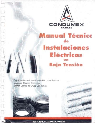 Manual Tecnico De Instalaciones Electricas En Baja Tension Condumex Pdf