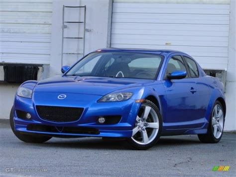 Winning Blue Metallic 2005 Mazda Rx 8 Sport Exterior Photo 88730139