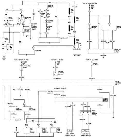 Toyota Pickup Radio Wiring Diagram