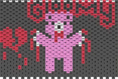 Gloomy Bear Pony Bead Patterns Characters Kandi Patterns For Kandi Cuffs