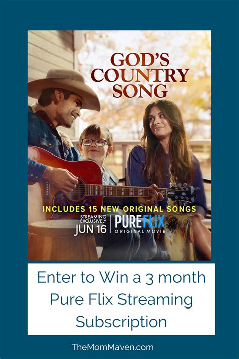 Watch God S Country Song On Pure Flix The Mom Maven