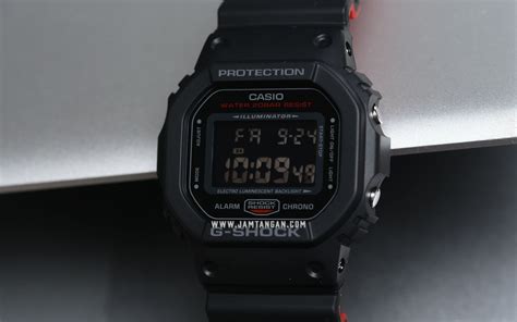 Casio G Shock Dw Hr Dr Black And Red Series Man Digital Dial Black