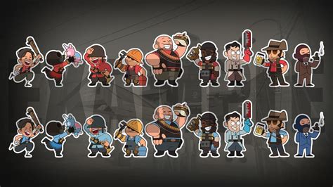 Team Fortress 2 Stickers/decals - Etsy