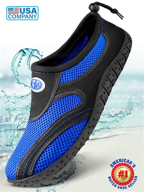 Bergman Kelly Mens Water Shoes Sizes 7-12, Breathable Mesh, River Shoes