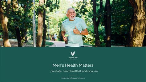 Men S Health Matters Prostate Heart Health Andropause