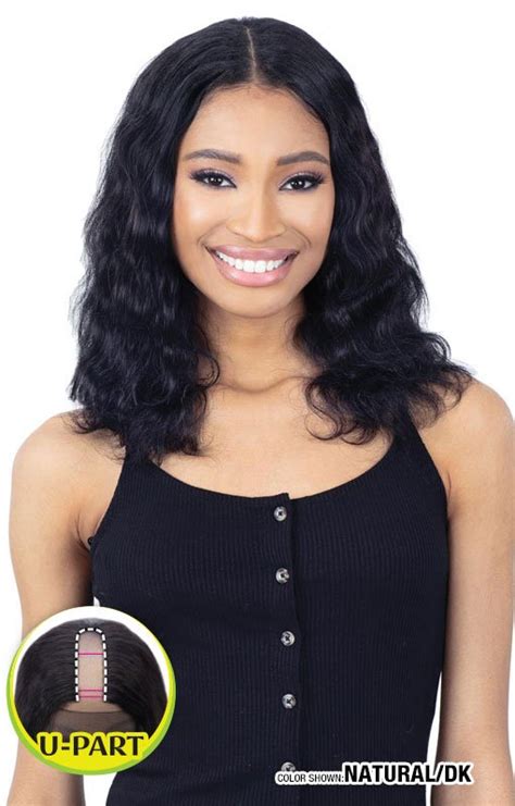 Shake N Go Naked Natural Human Hair Tru U Part Wig Body Wave Beauty Collection