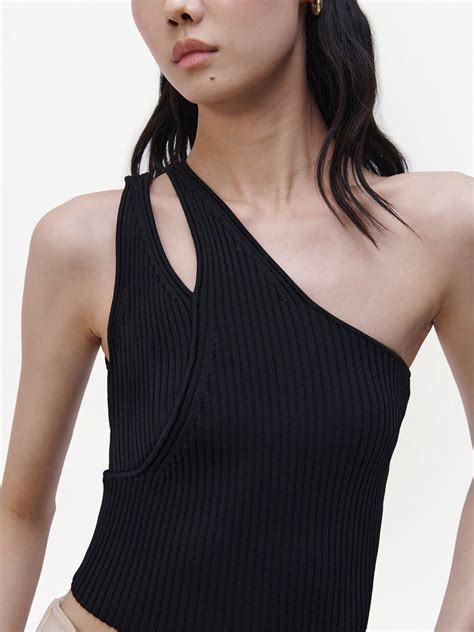 Simkhai Jenni Ribbed Knit Tank Top Farfetch