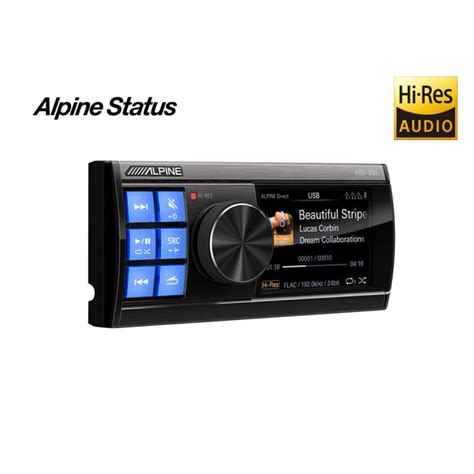 Alpine Hds 990 Hi Res Audio Media Player 192khz24bit Playback