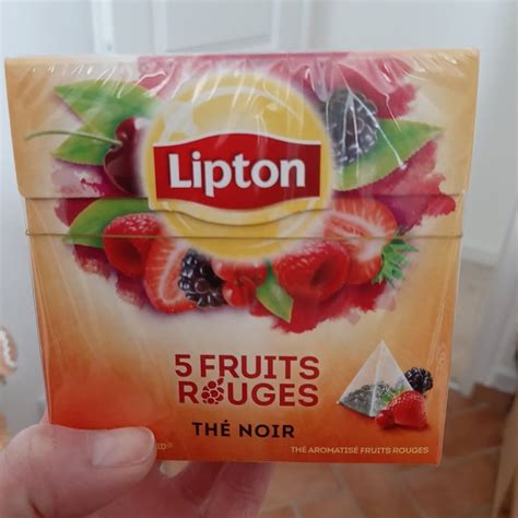 Lipton Th Noir Aux Fruits Rouges Reviews Abillion