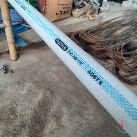 Jual Pipa PVC 1 1 2 Inch RUCIKA WAVIN AW Per Batang Shopee Indonesia