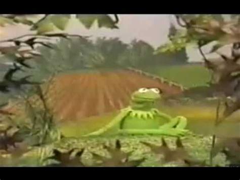 Kermit The Frog It S Not Easy Being Green Official Music Video Youtube