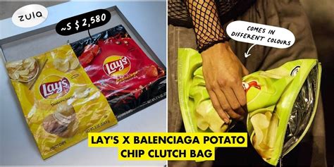 Lay's x Balenciaga Has A USD$1,800 Potato Chip Clutch Bag