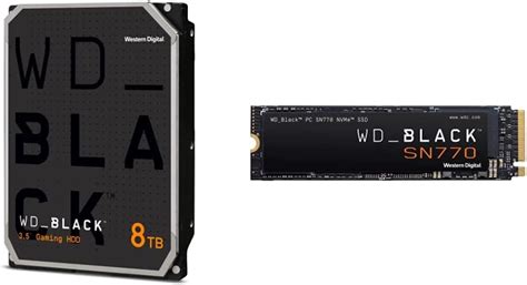 Amazon WD BLACK 8TB Gaming Internal Hard Drive HDD 7200 RPM