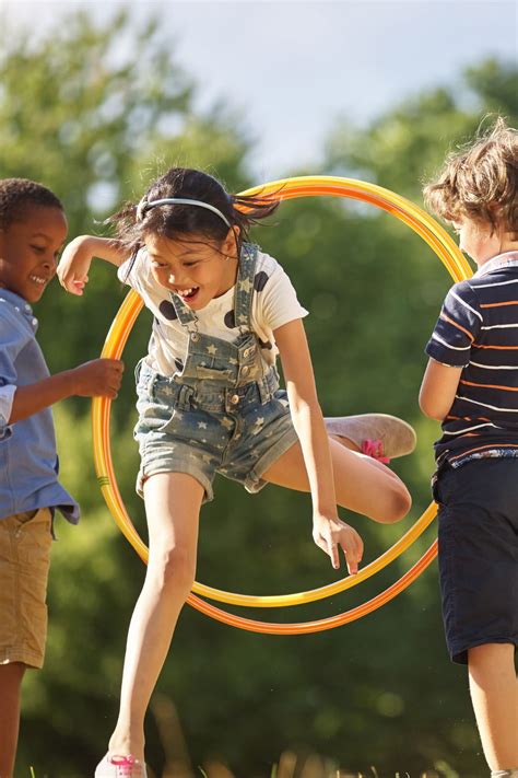 Hula Hoop Relay Team