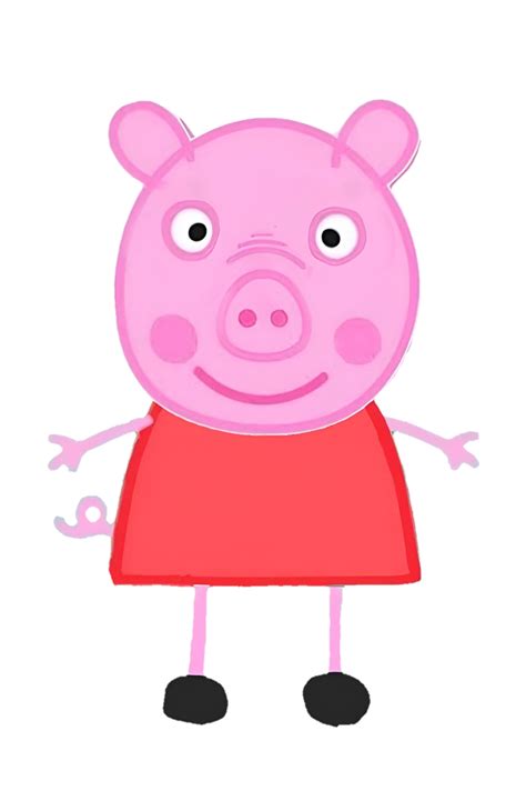 Peppa Pig Front Face Png By The Player 2002 By Theplayer2002 On Deviantart