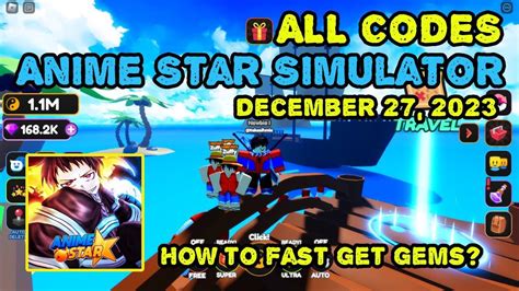 All Codes Active And How To Fast Open New Map Anime Star Simulator