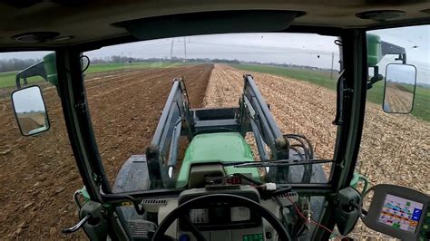 CAB VIEW Mokra Wiosenna Orka Fendt 714 Vario Kverneland