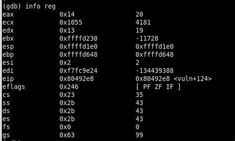 GDB 14.2 Buffer Overflow: Overwriting EIP with Precision