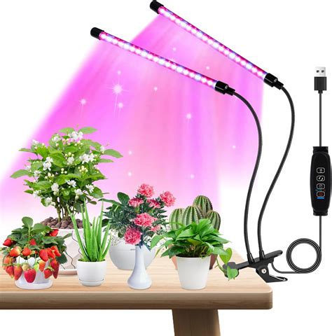 W Lampe De Plante Leds Lampe Horticole Avec Modes D Clairage