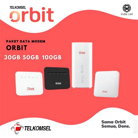 Jual Paket Data Telkomsel Orbit Modem Jam Hari Indonesia Shopee