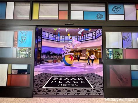 Pixar Place Hotel at Disneyland - Opening Details, Concept Artwork