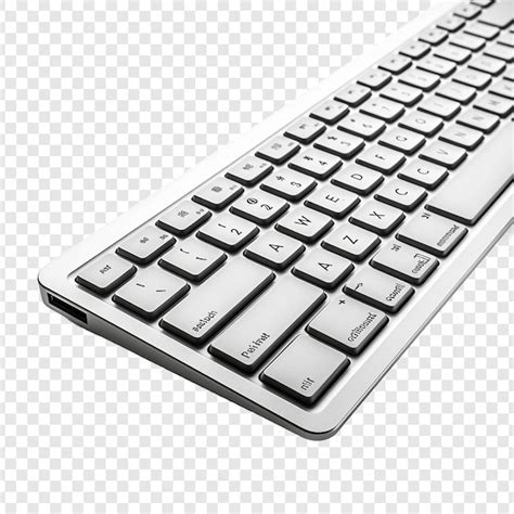 Teclado Aislado Sobre Un Fondo Transparente Archivo PSD Premium